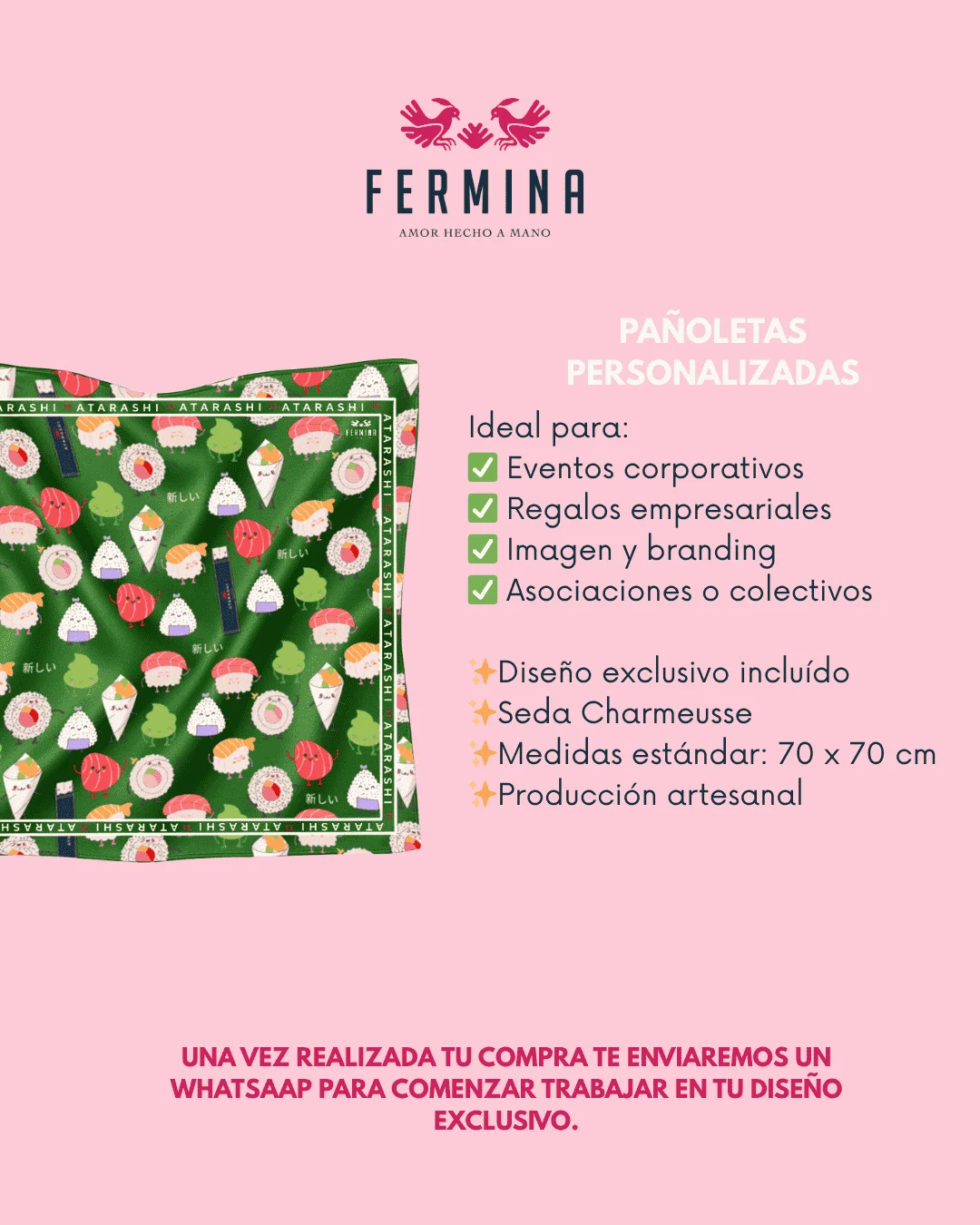 Pañoletas Personalizadas | Diseño Exclusivo para Empresas y Eventos